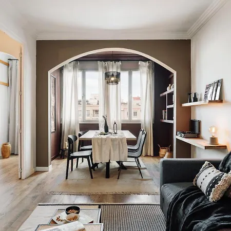 Kalo - 1 Bedroom And Office In Eixample Esquerra דירה
